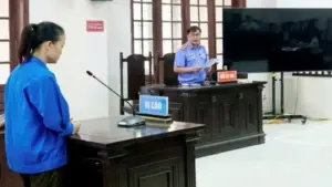 Lừa đảo nhà ở xã hội bằng chiêu giới thiệu suất mua giá rẻ, Trần Thị Hồng Nguyên chiếm đoạt 920 triệu đồng và bị phạt 12 năm 6 tháng tù.