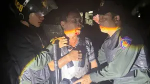 Đối tượng mặc áo giáp tự chế dùng dao tấn công lực lượng Công an tại Thái Nguyên