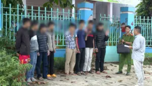 Nhóm thanh thiếu niên đột nhập ô tô trộm cắp tài sản