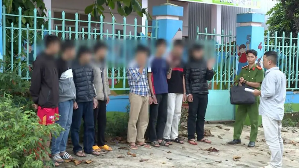 Nhóm thanh thiếu niên đột nhập ô tô trộm cắp tài sản