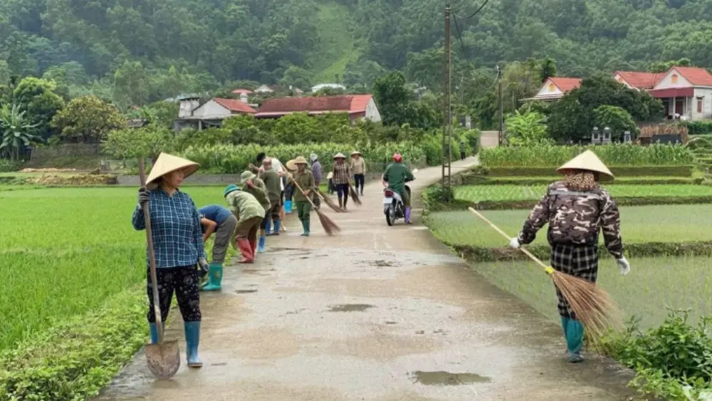 Thái Nguyên phân bổ hơn 81.000 tấn xi măng hỗ trợ địa phương, góp phần cứng hóa đường giao thông nông thôn và đường nội đồng.
