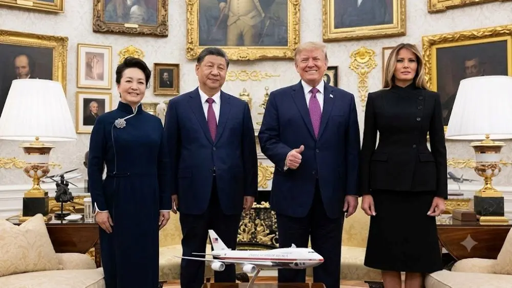 Tổng thống Mỹ Donald Trump đánh giá cuộc hội đàm với Chủ tịch Trung Quốc Tập Cận Bình tại Nhà Trắng diễn ra rất hiệu quả và tích cực
