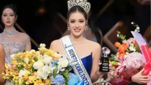 Mai Anh đăng quang Siêu mẫu Quốc tế 2026, ghi dấu ấn với màn trình diễn tự tin. Khám phá hành trình chinh phục danh hiệu của người mẫu Việt.