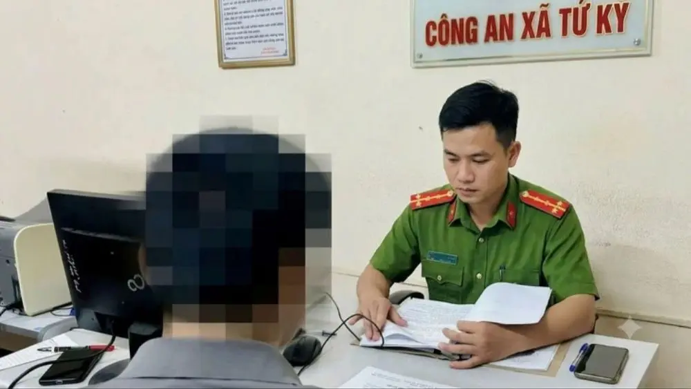 Nam thanh niên P.V.T bị phạt 3,5 triệu đồng sau khi bịa chuyện chuyển khoản nhầm 90 triệu đồng và báo công an để nhờ thu hồi.