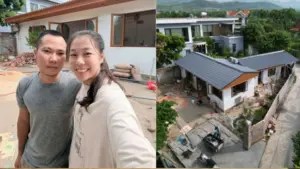 Vợ chồng chị Hoài cải tạo khu trọ bỏ hoang suốt 10 năm thành tổ ấm, mang đến diện mạo mới cho không gian cũ.