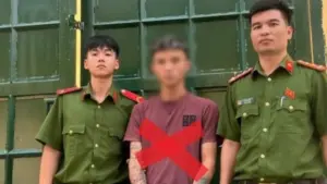 Công an Hải Phòng bắt đối tượng gây rối trật tự công cộng sau một năm lẩn trốn. Vụ việc xảy ra tại khu vực quốc lộ 17B.