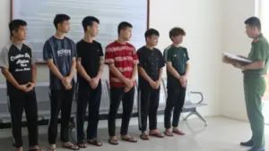 10 bị can bị khởi tố trong đường dây đánh bạc, sử dụng khoảng 40 tài khoản ngân hàng để nhận, chuyển hơn 1.000 tỷ đồng.