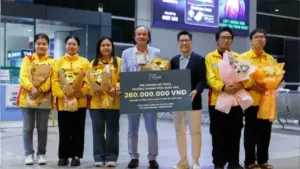 Cờ vua Việt Nam nhận thưởng nóng sau thành tích tại Olympiad 2026, trong đó đội nam giành HCV nhóm B, đội nữ xếp hạng 9 thế giới.