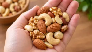 Ăn các loại hạt mỗi ngày có thể giúp giảm đến 26% nguy cơ tăng huyết áp. Tìm hiểu lượng hạt và lợi ích đối với tim mạch.