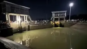 Hai mẹ con tử vong do đuối nước tại kênh Bắc, xã Nguyệt Ấn, Thanh Hóa, sau khi người mẹ xuống cứu con gái 6 tuổi bị ngã xuống kênh.