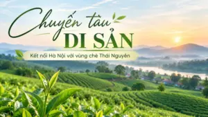 Đoàn tàu di sản dự kiến chạy tuyến Hà Nội - Gia Lâm - Đông Anh - Lưu Xá, mở ra hành trình trải nghiệm mới cho du khách.