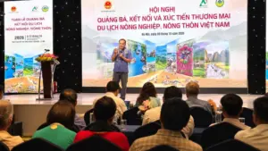 Kết nối du lịch nông thôn với OCOP, đẩy mạnh xúc tiến thương mại và chuyển đổi số để gia tăng giá trị, mở rộng đầu ra nông sản Việt Nam.