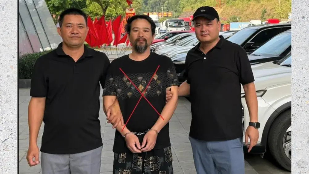 Lò Văn Lập bị bắt giữ sau 15 năm trốn truy nã tại Trung Quốc khi nhập cảnh về Việt Nam.