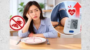 Người bỏ bữa sáng có thể băn khoăn về ảnh hưởng của thói quen này đến huyết áp.
