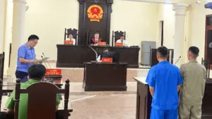 Hai bị cáo ở Hải Phòng lĩnh tổng cộng 10 năm 3 tháng tù trong vụ tổ chức sử dụng và tàng trữ trái phép chất ma túy.