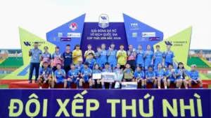 Thái Nguyên T&T giành ngôi á quân Giải bóng đá nữ VĐQG 2026 sau chiến thắng 3-0 trước TP.HCM II ở lượt trận cuối.