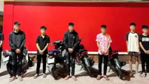 Kịp thời ngăn chặn nhóm thanh thiếu niên đua xe trái phép, góp phần bảo đảm an ninh trật tự và an toàn giao thông.